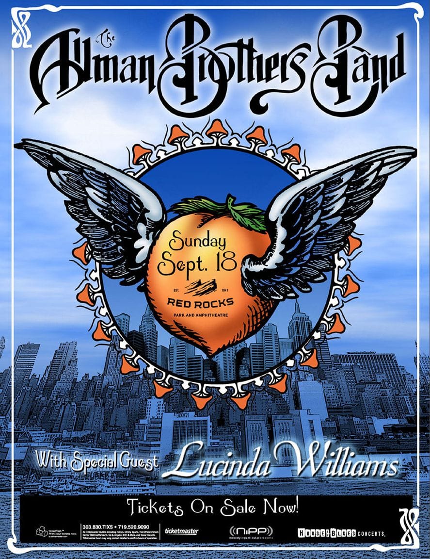 Alman Brothers Band poster