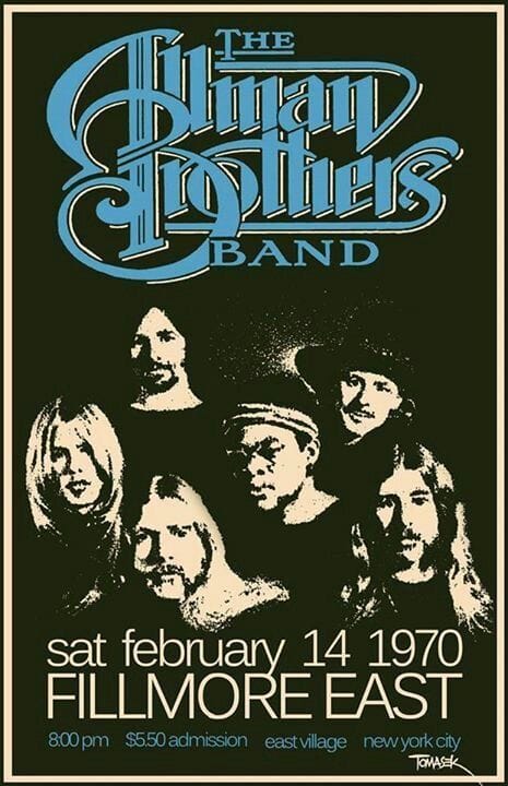 Allman Brothers Band poster