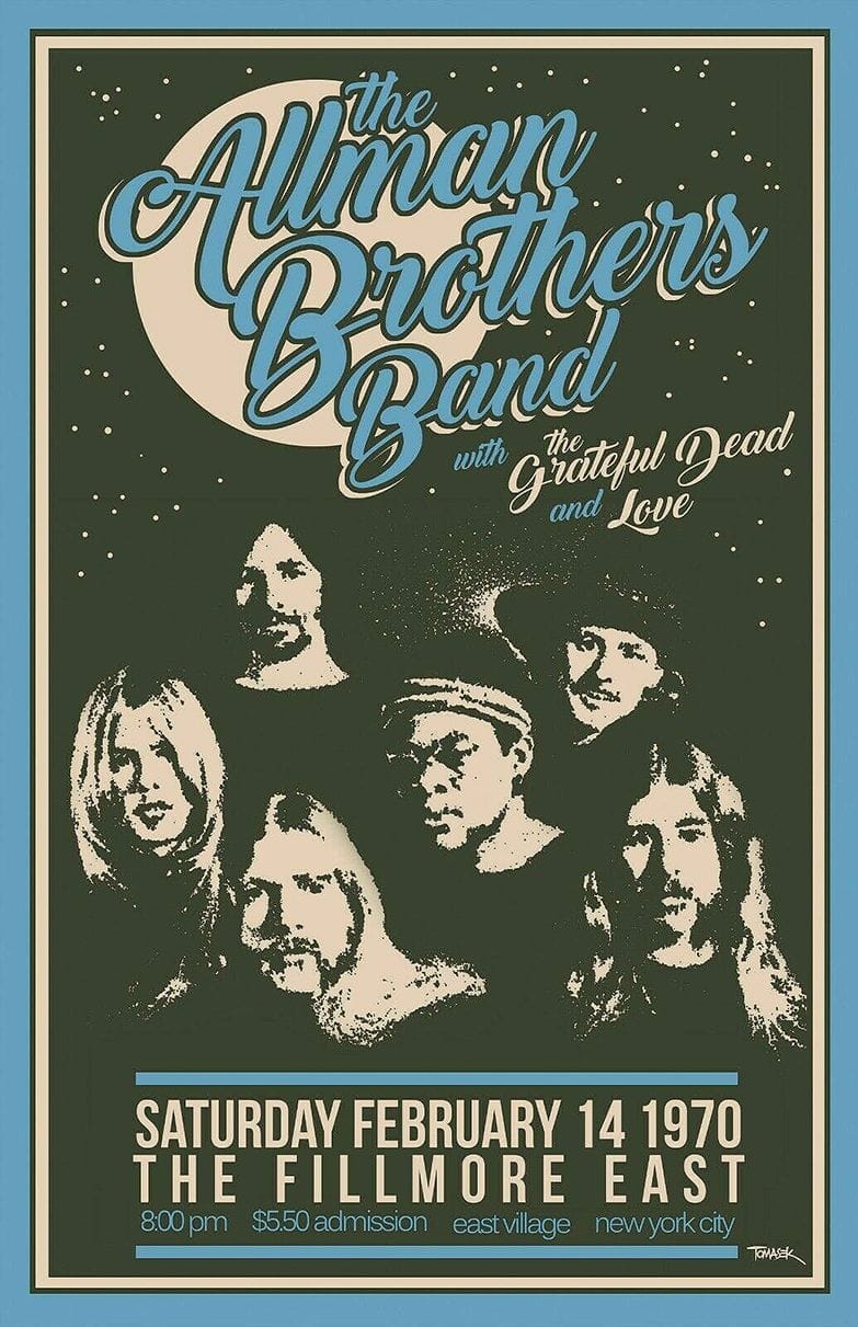 Allman Brothers Band poster