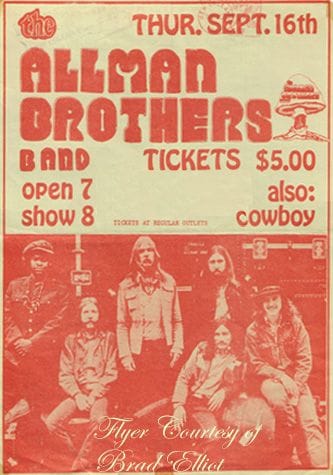Allman Brothers Band poster