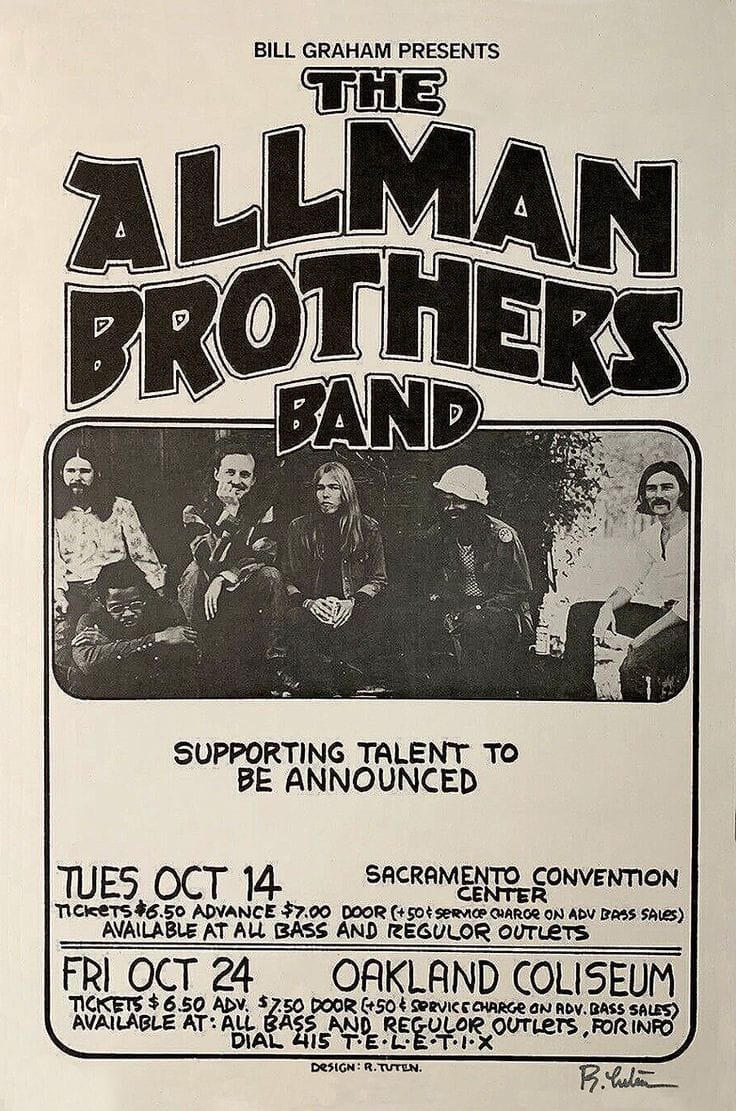 Allman Brothers Band poster