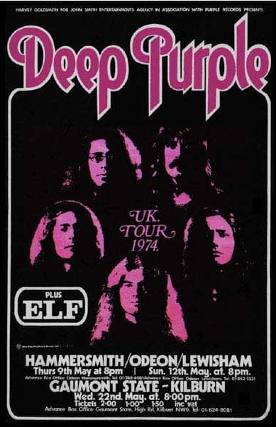 Deep Purple poster