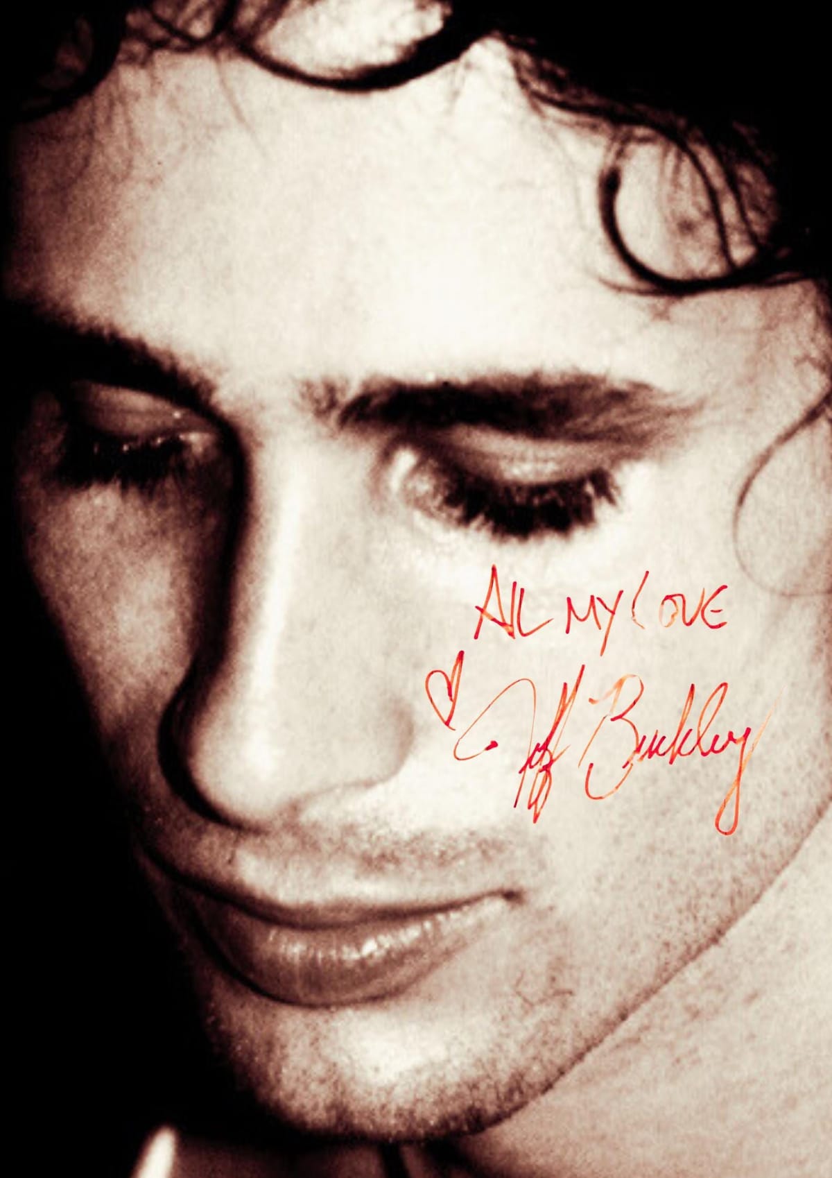 Jeff Buckley Poster, Jeff Buckley, Jeff Buckley Gift, Jeff Buckley Autograph, Grace, Lover You Should've Come Over, Wall Art, Dorm Decor