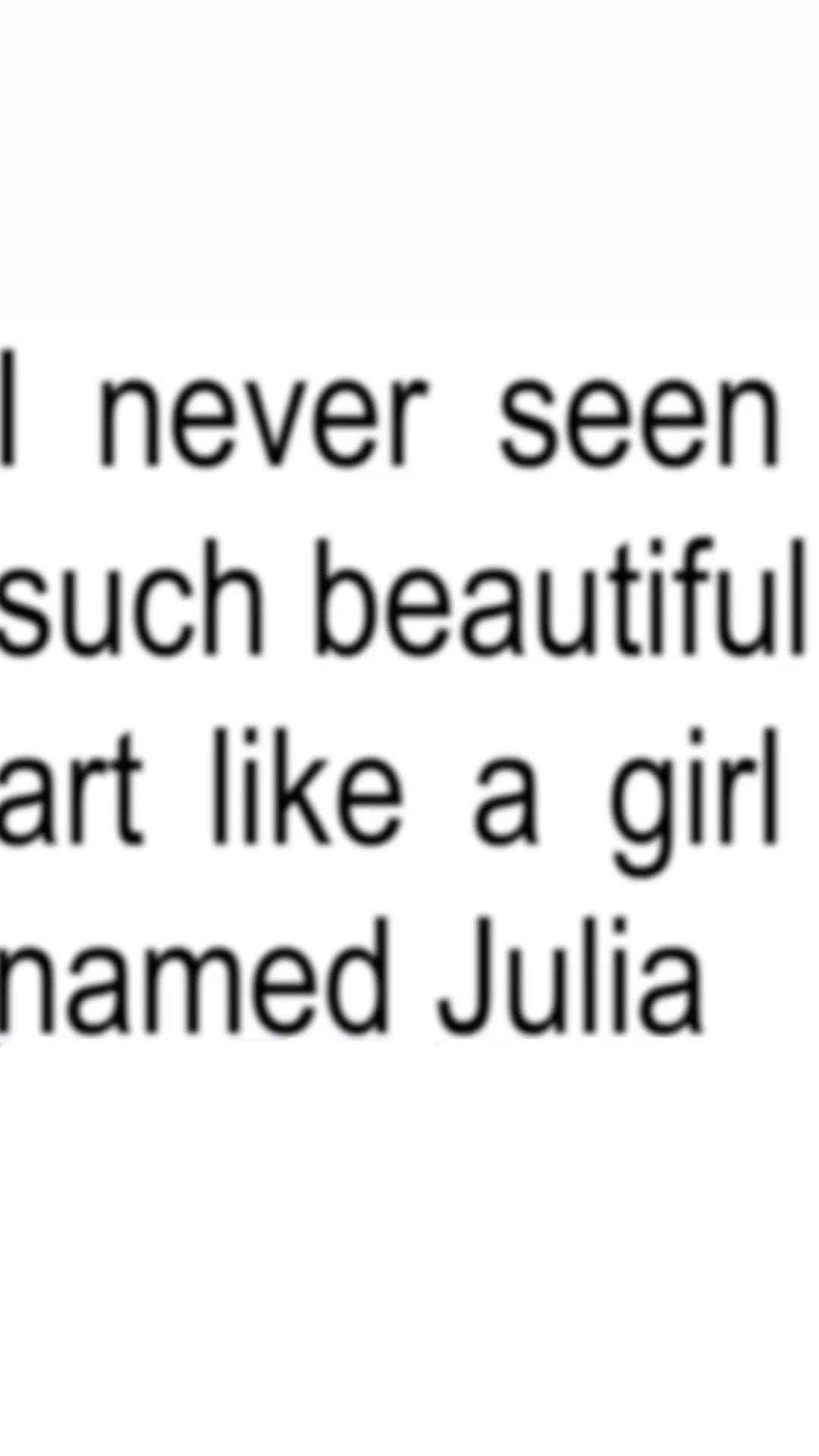 Julia poster