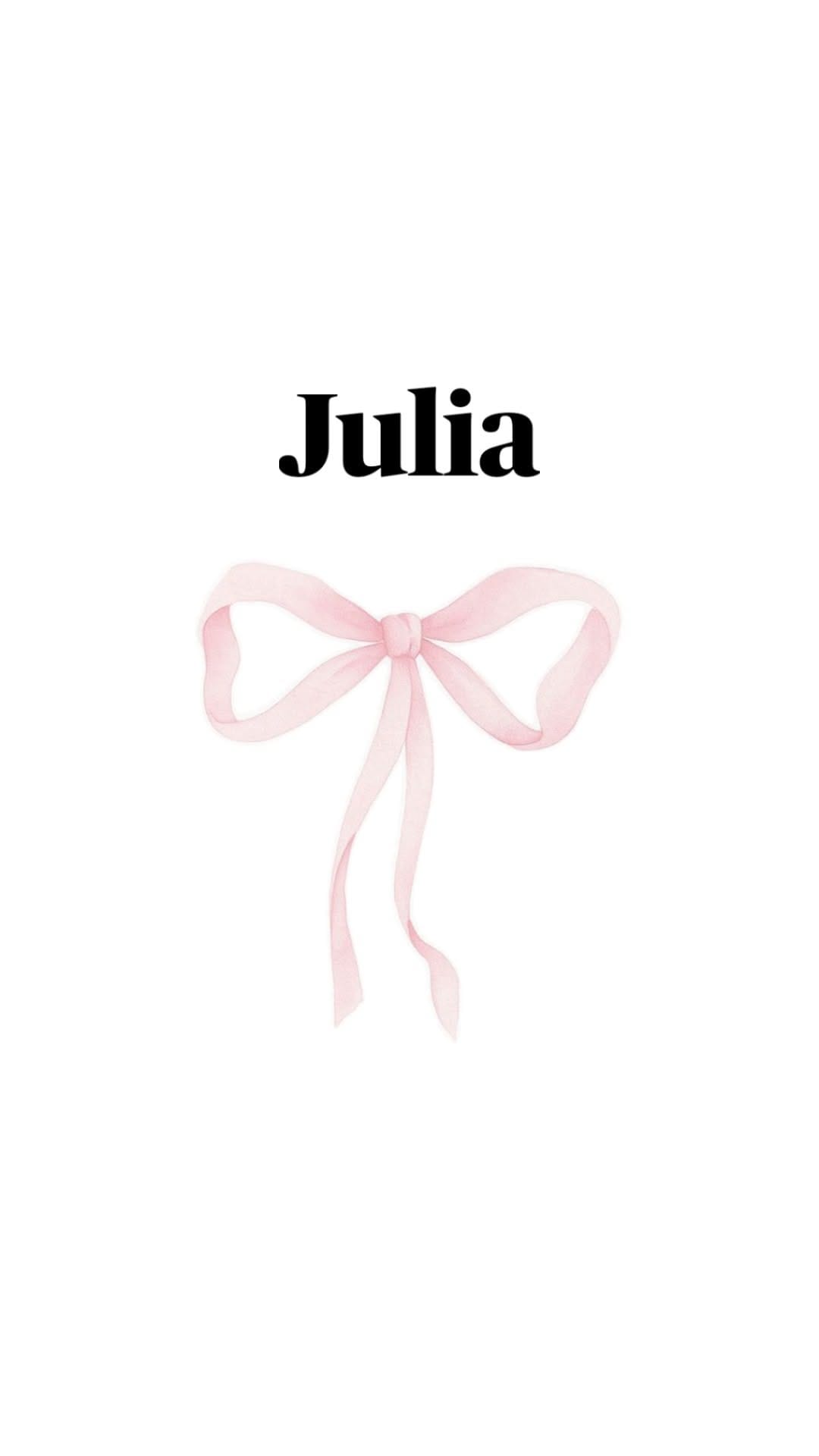 Julia poster