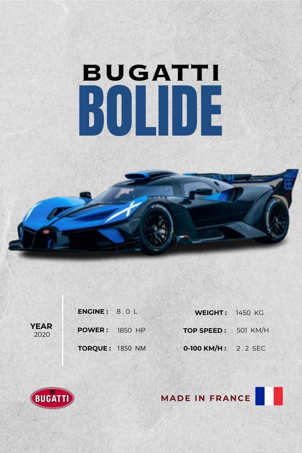 Bugatti Bolide – Extreme Track Hypercar