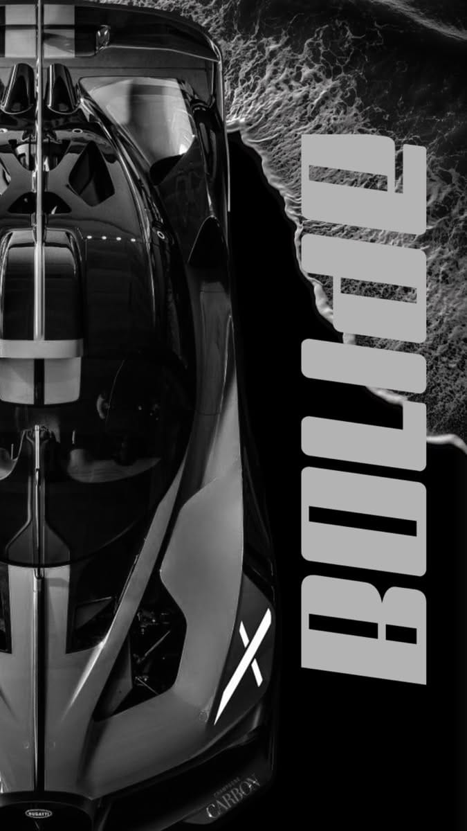 Bugatti bolide poster
