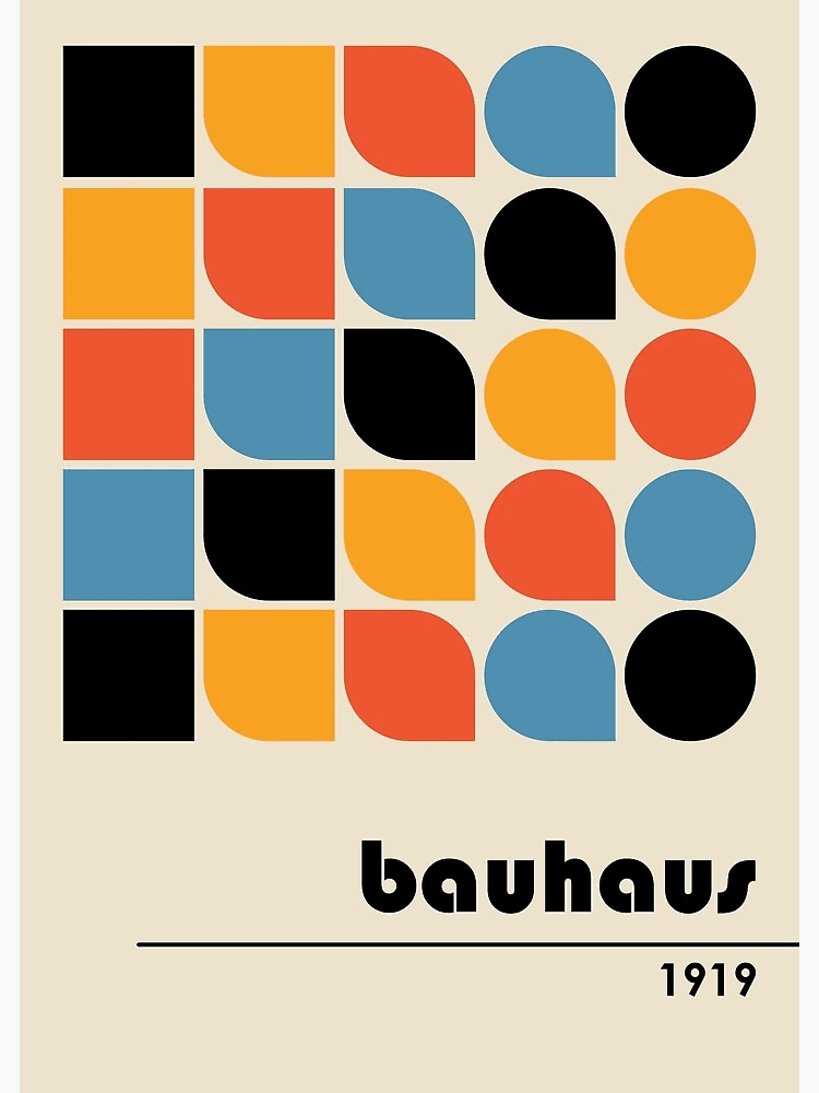 Bauhaus poster