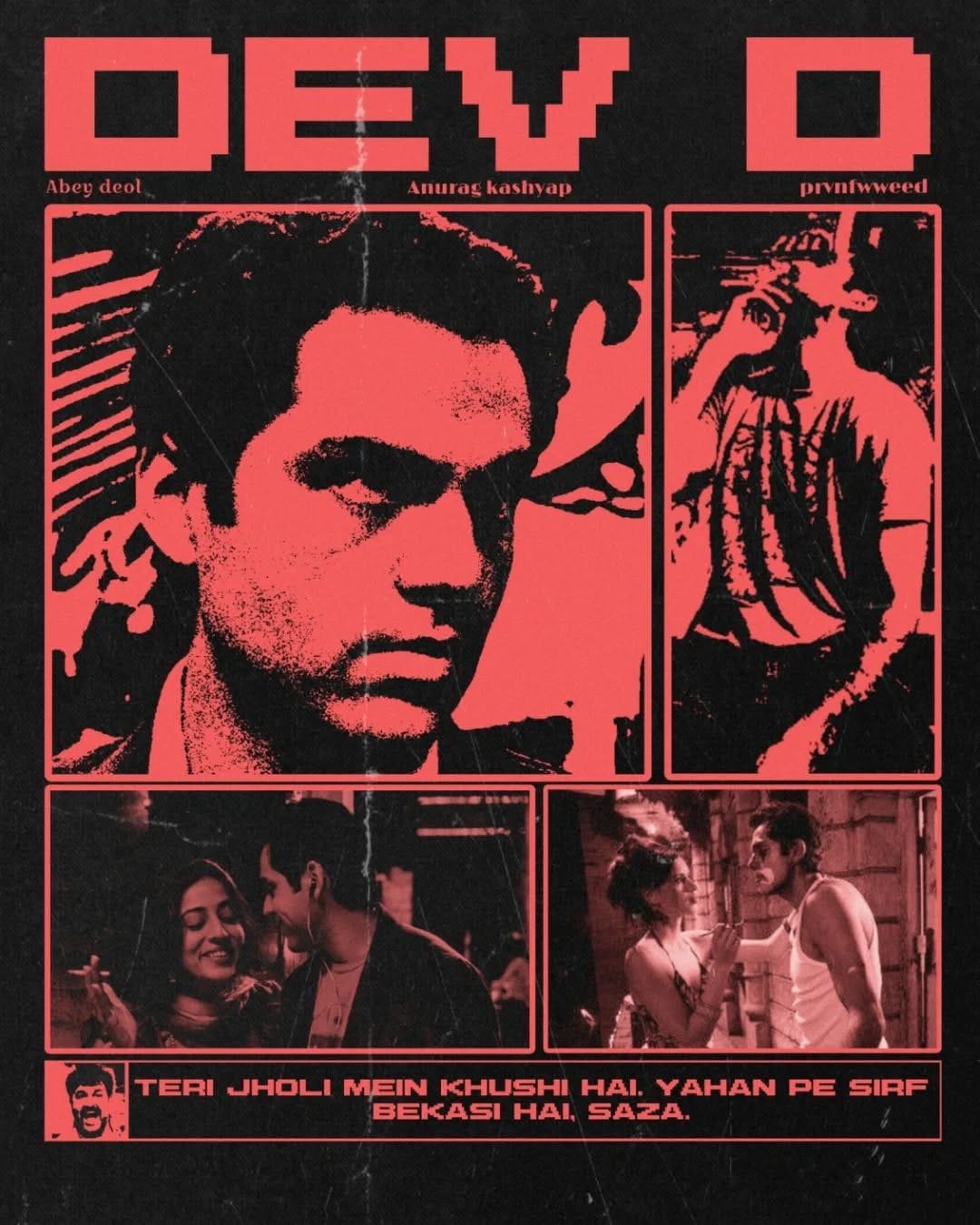 Dev D poster
