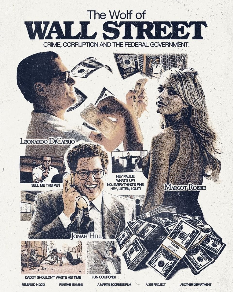 The Wolf of Wall Street Poster