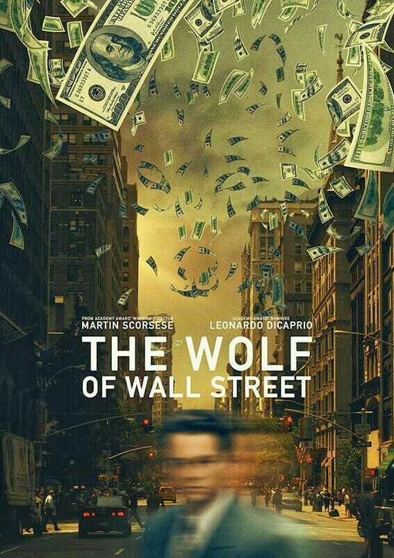 Wolf of Wall Street poster