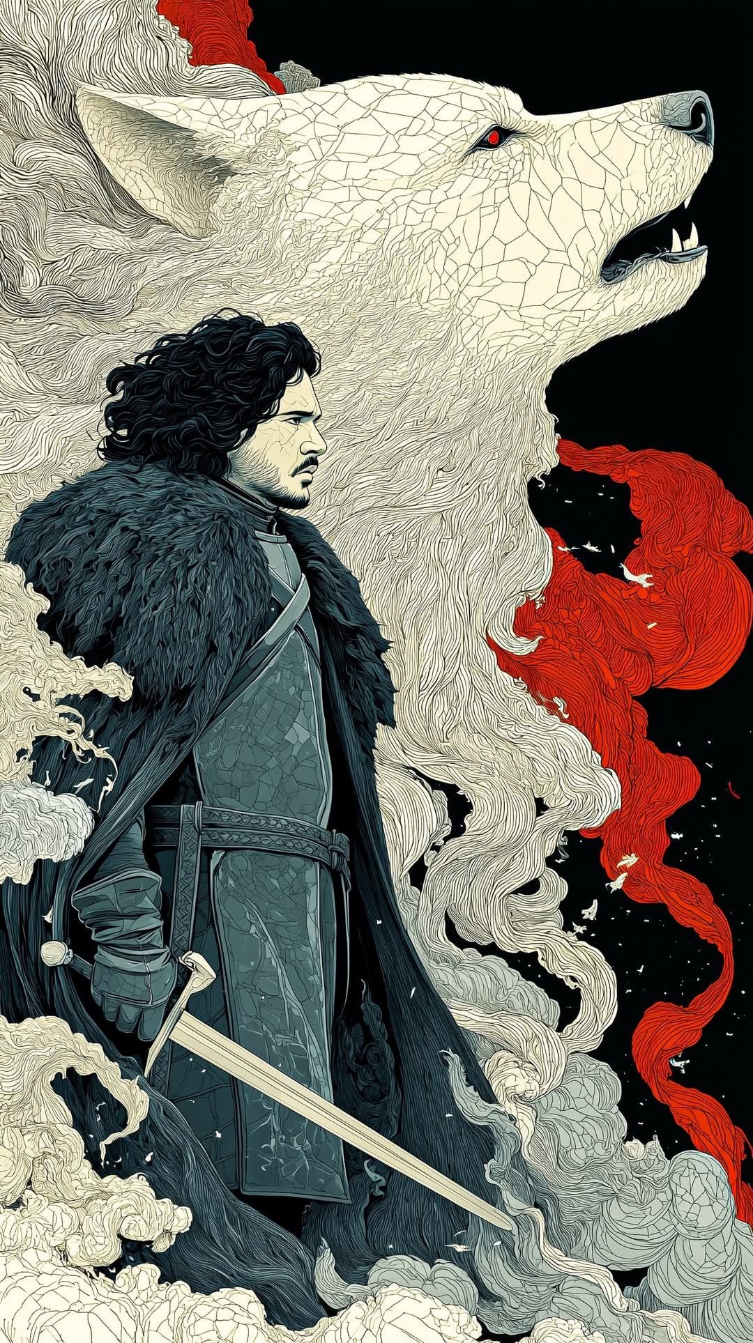 Jon Snow poster