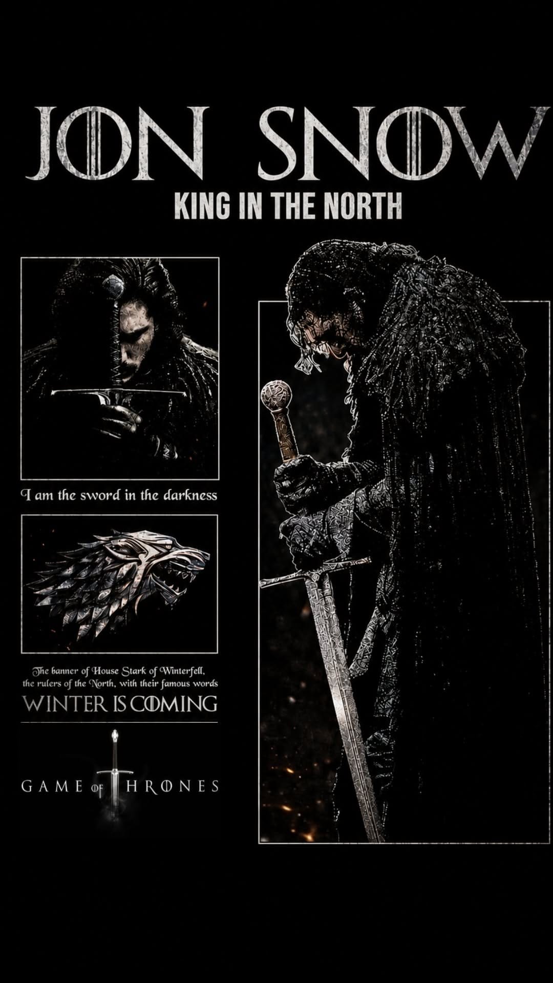 Jon Snow poster
