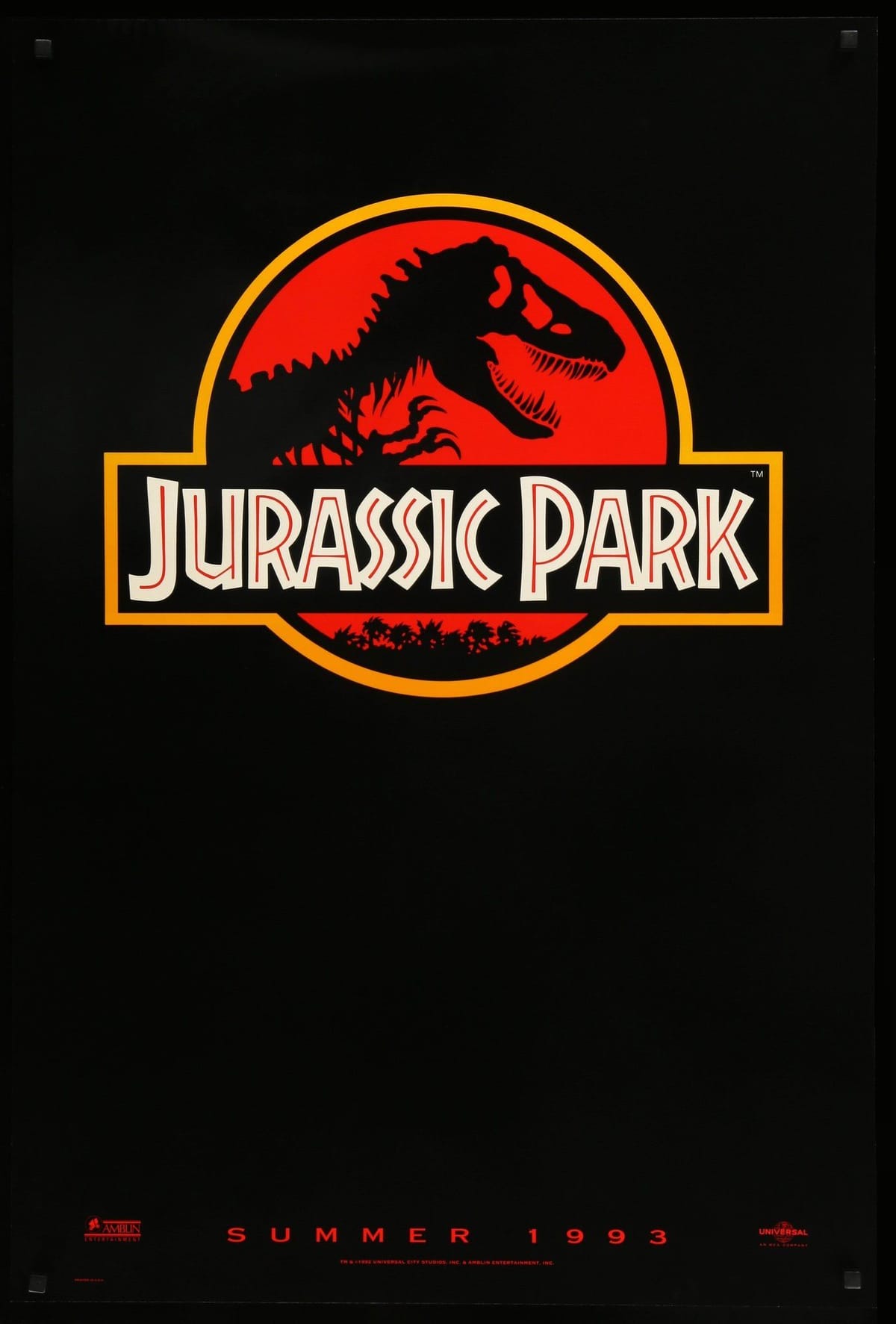Jurassic Park poster