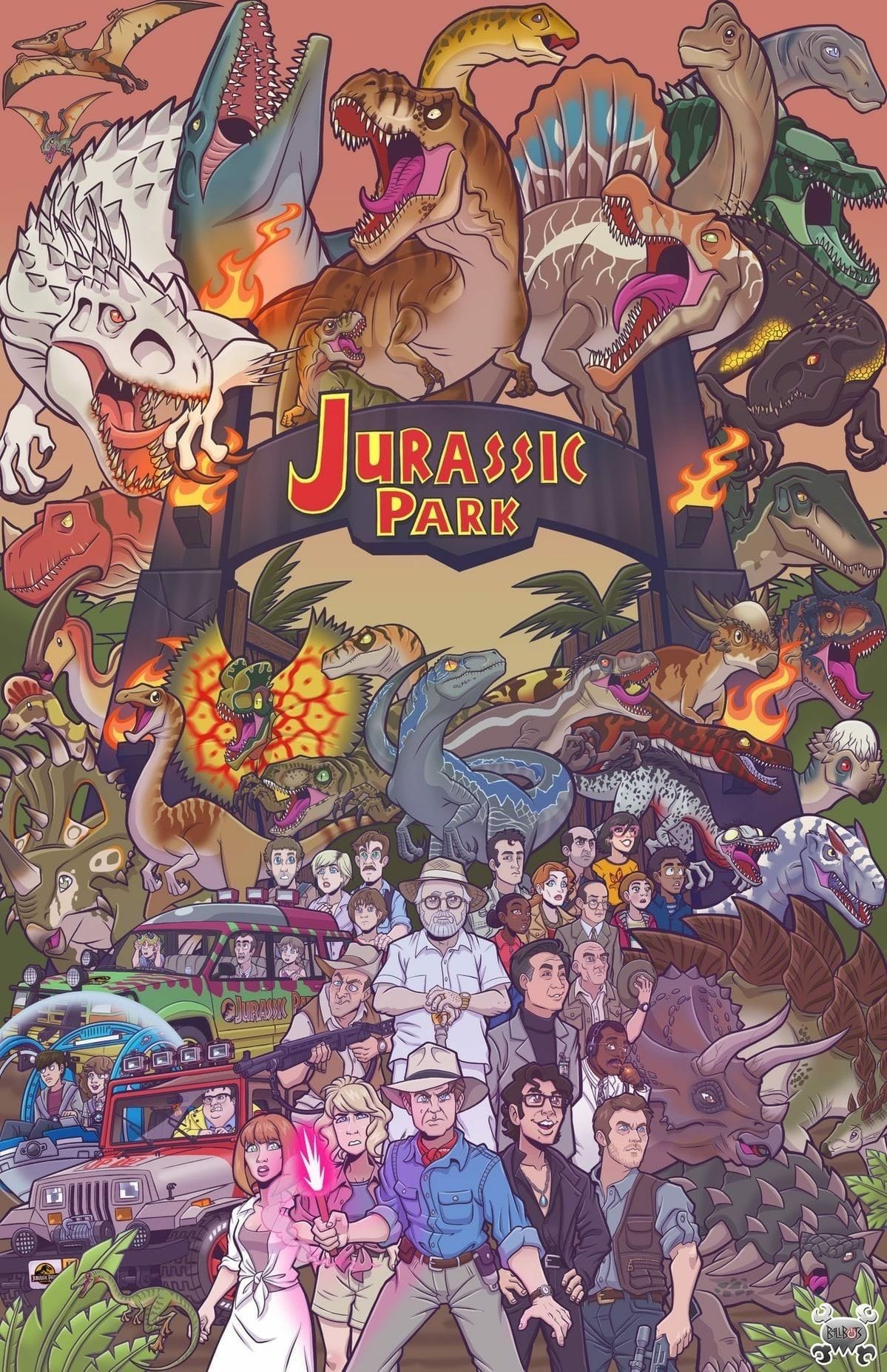 Jurassic Park poster
