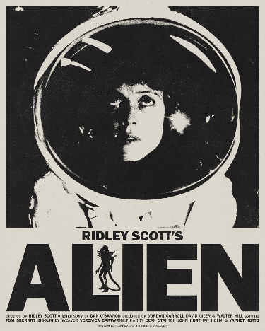 ALIEN MOVIE POSTER - created by jempg