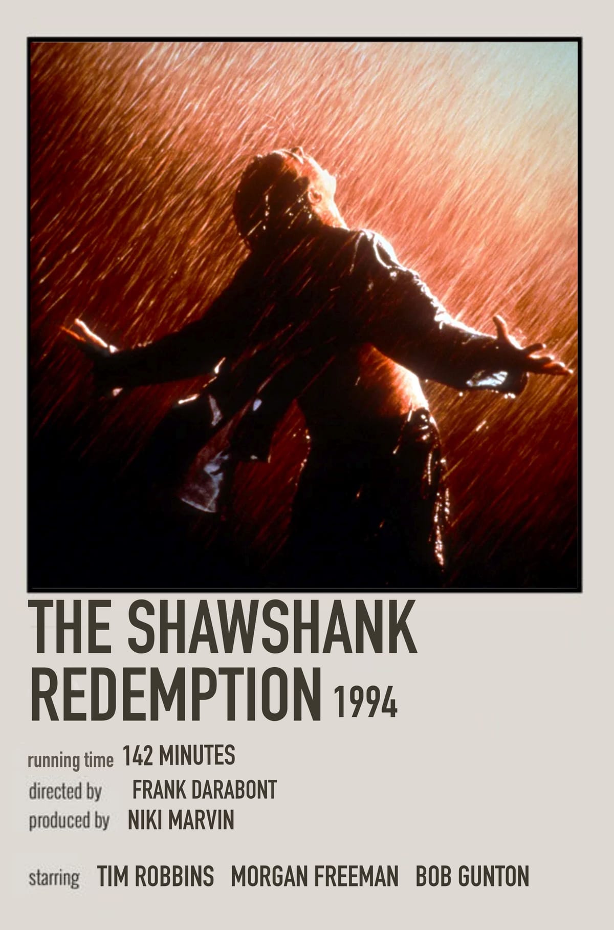 The Shawshank Redemption Movie Polaroid