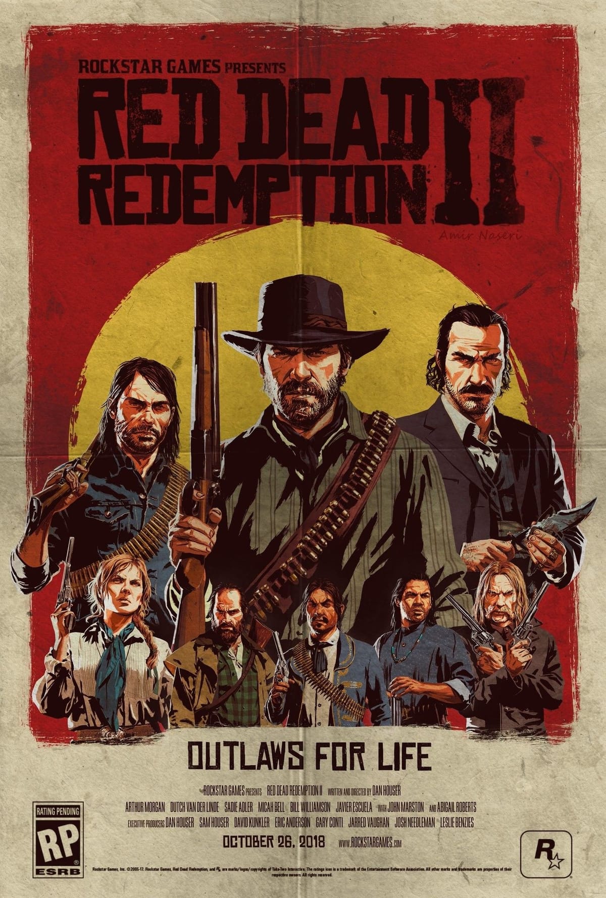Red Dead Redemption 2 poster