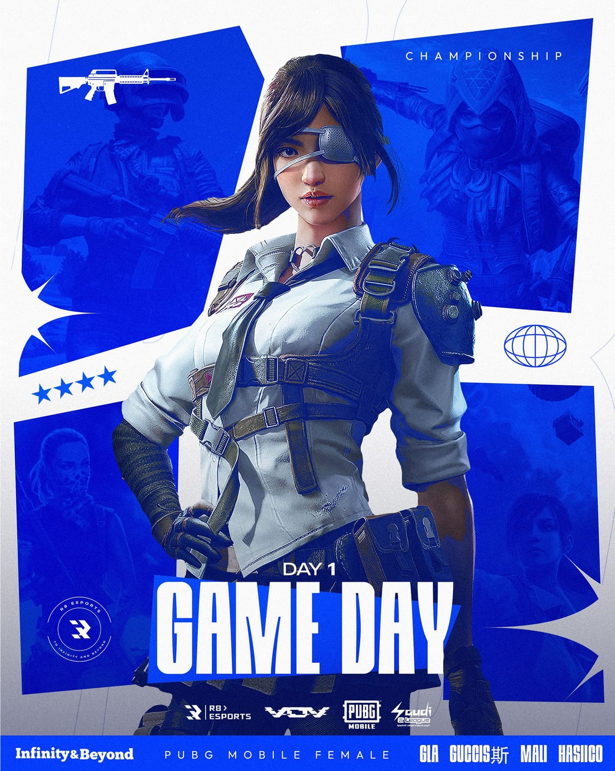 GAMEDAY Poster Series - detective Poster - Esports poster PUBG MOBILE - Manipulation