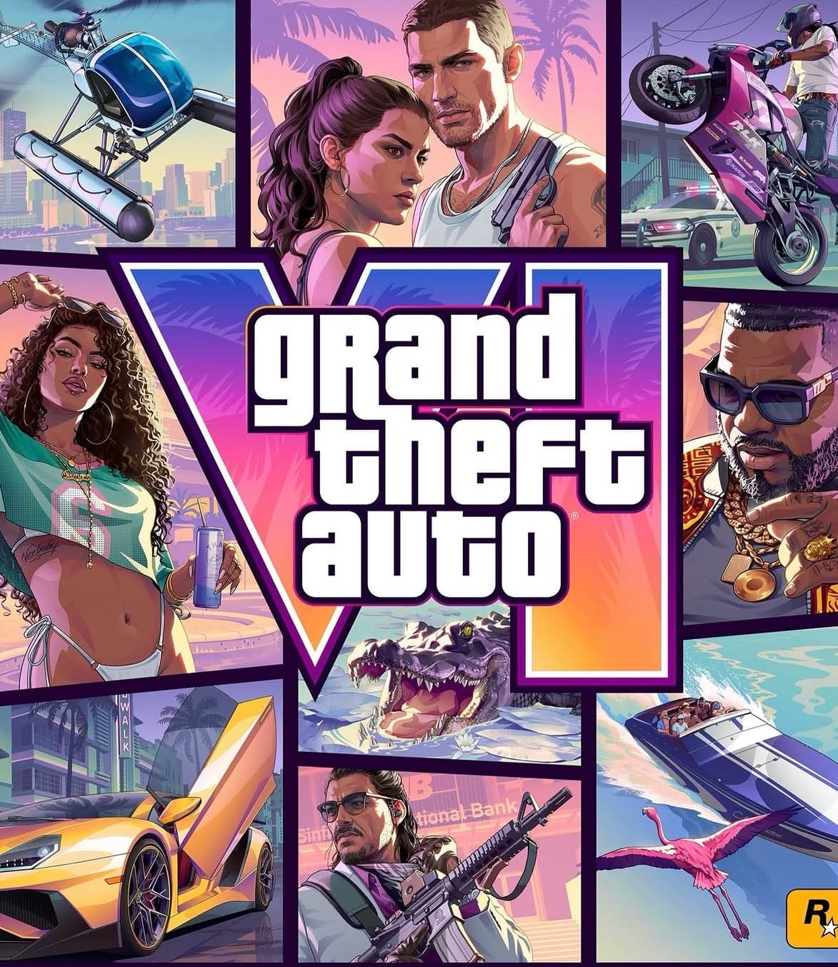 Official GTA VI cover art