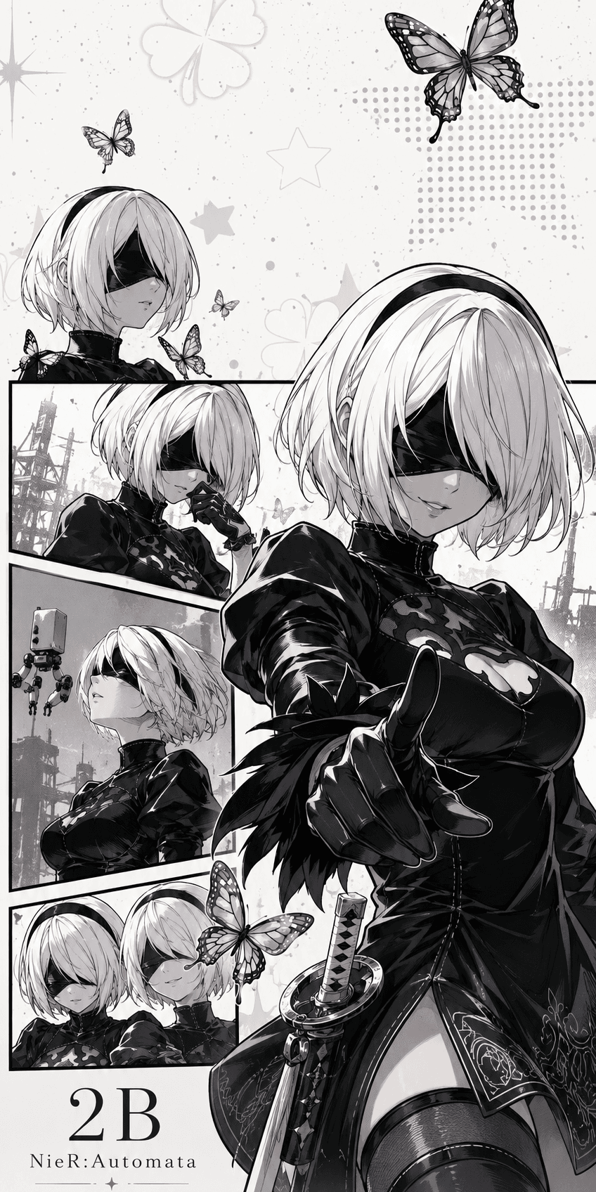 2B from NieR:Automata