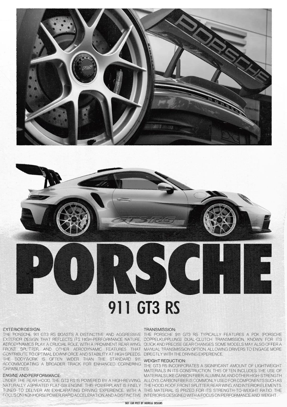 Porsche 911 poster