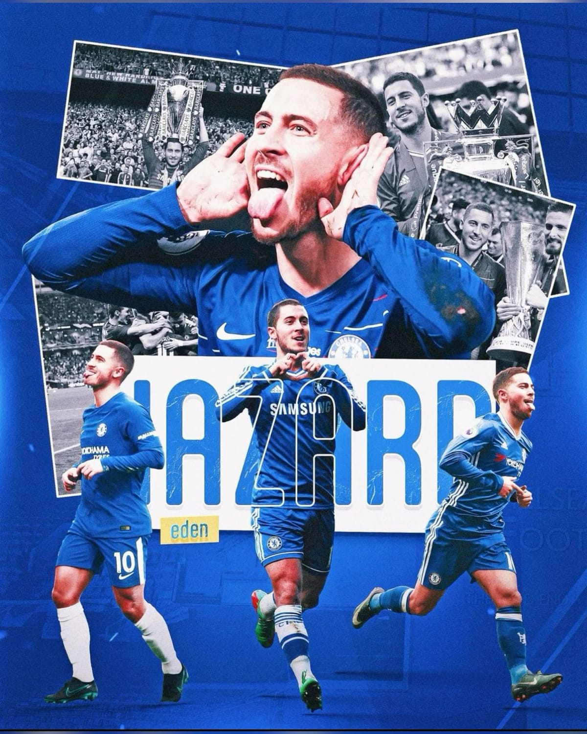 Eden Hazard poster