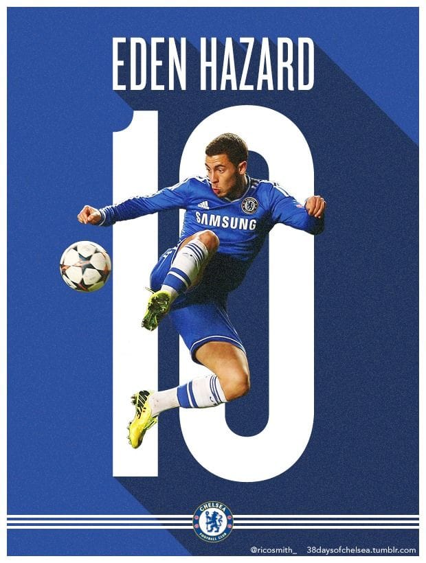 Eden Hazard poster