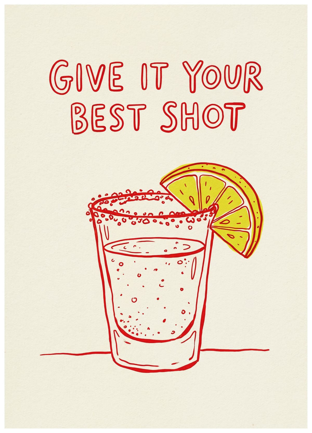 Prints - Andreas Magnusson - Give Your Best Shot Print (39" x 59" in)