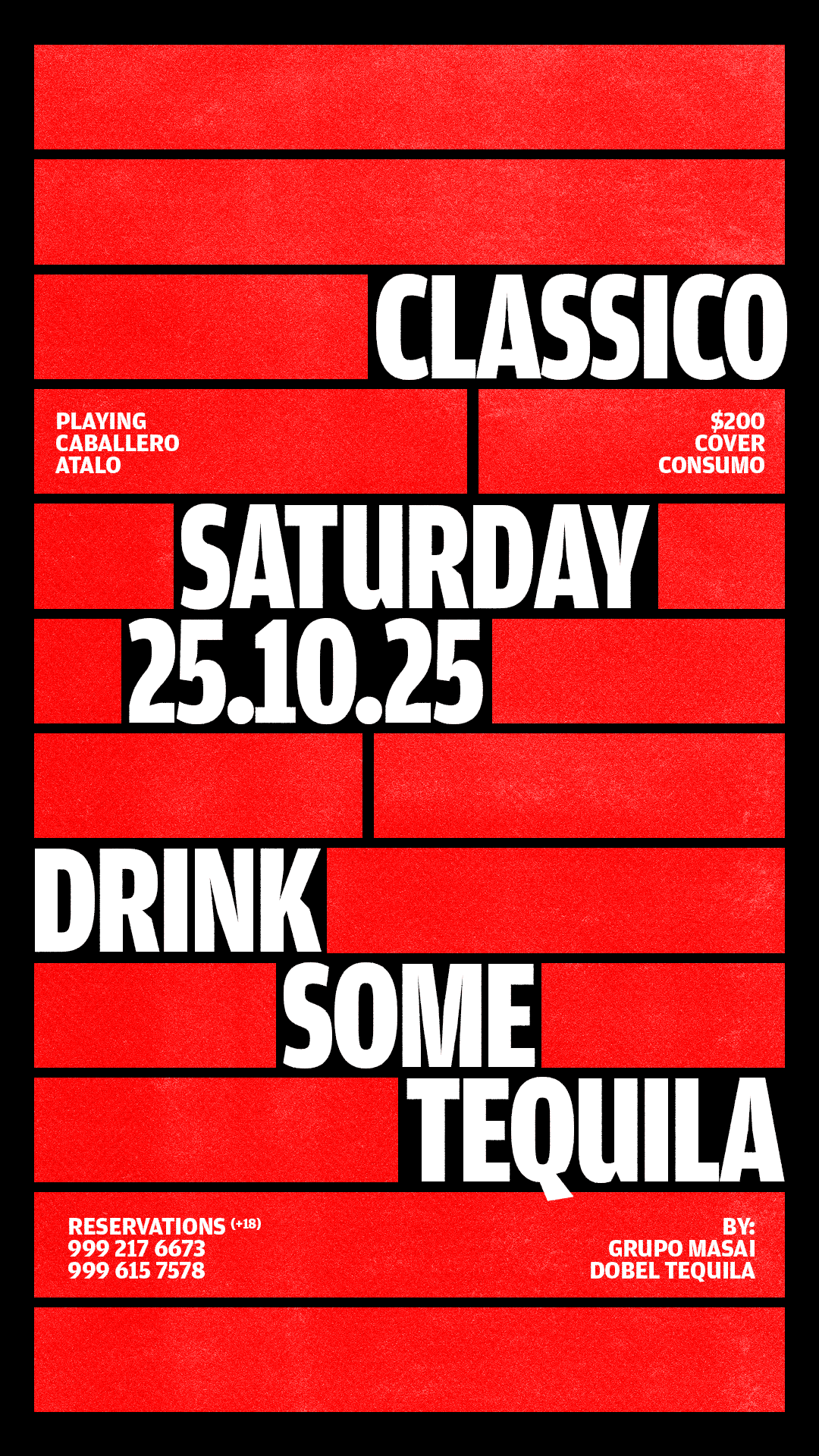 Classico Brutalism Poster Design