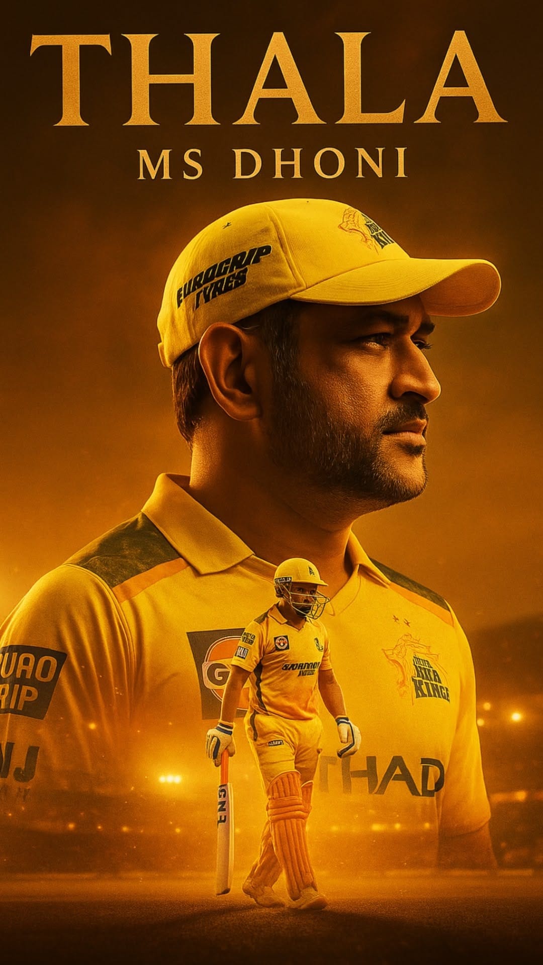 MS Dhoni poster