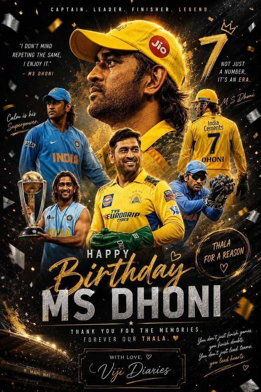 Thala MS Dhoni