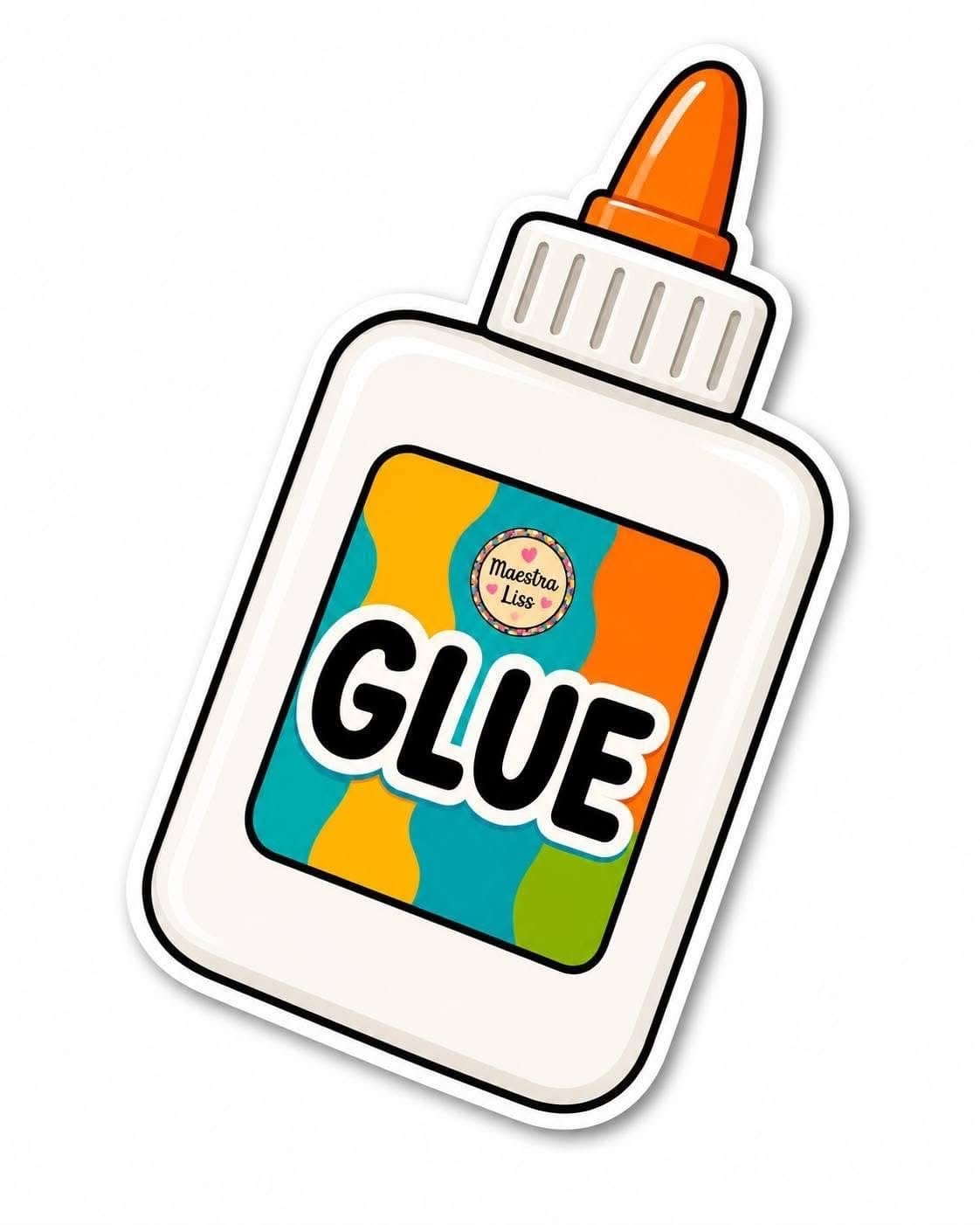 Glue poster