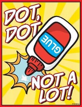 Art Poster - Dot, Dot, Not a Lot! - Poster