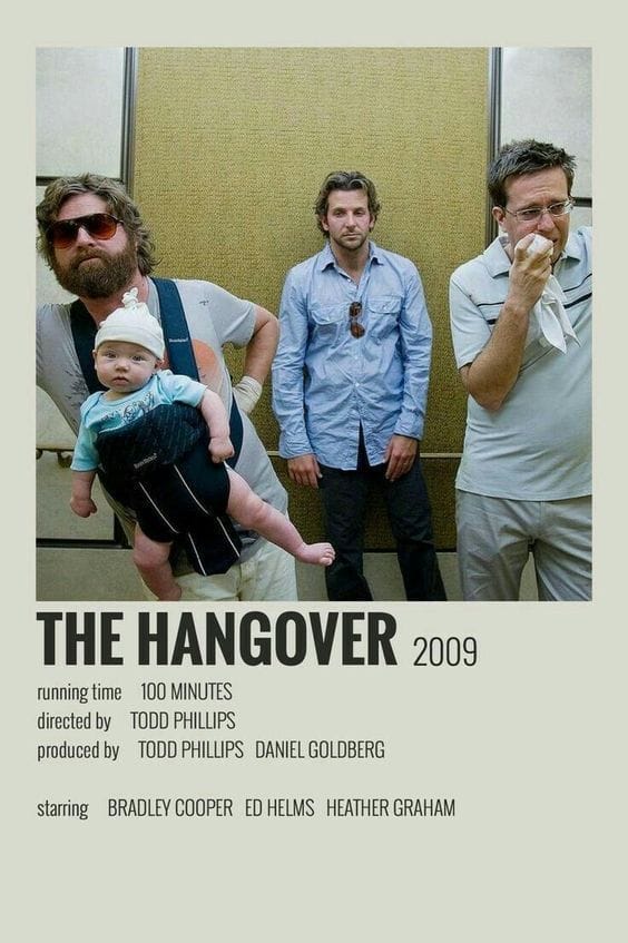 The Hangover poster