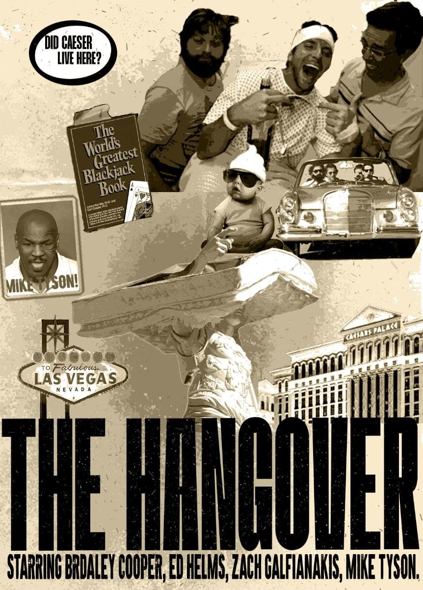 The hangover poster