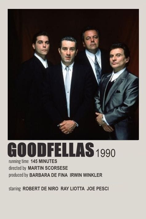 Goodfellas movie poster