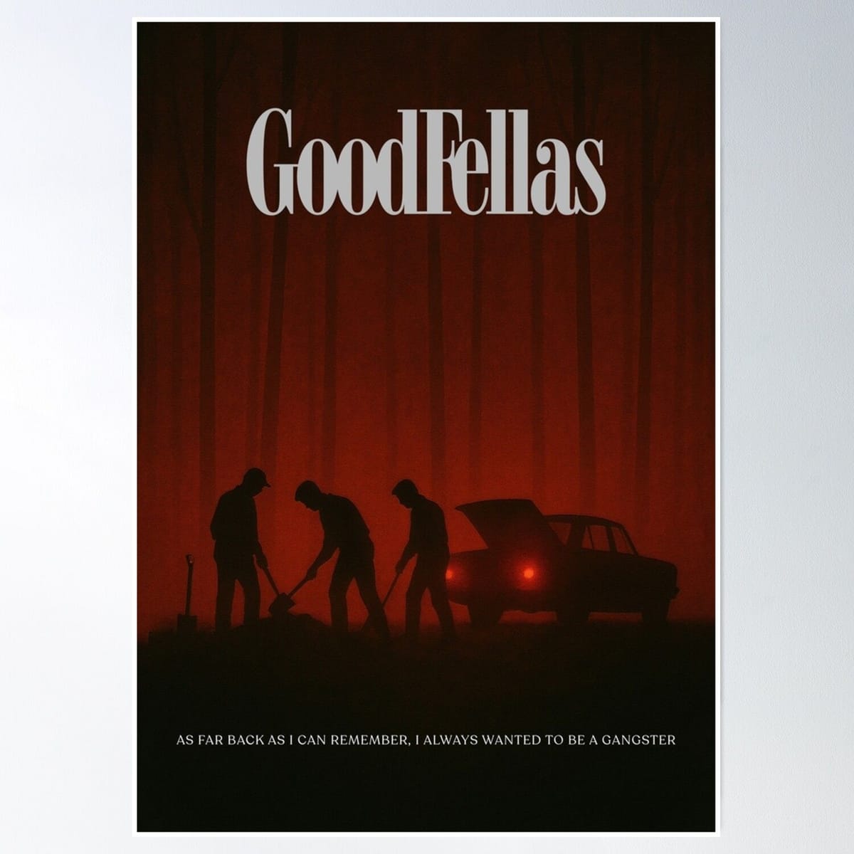 Goodfellas Burial Scene Poster Poster