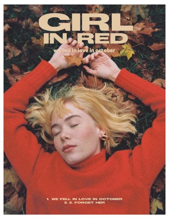 Girl In Red Album Poster