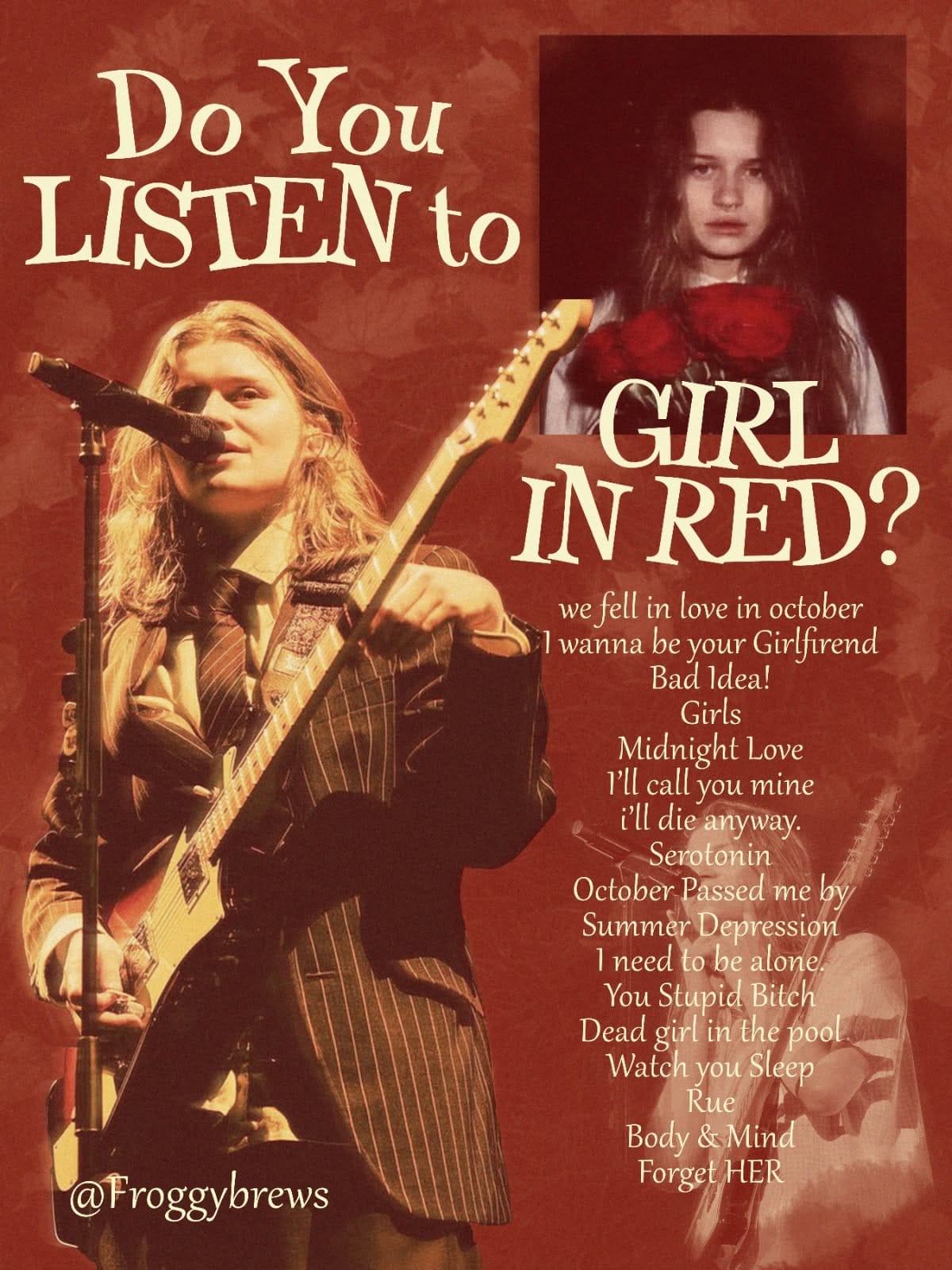 GIRL IN RED!!!