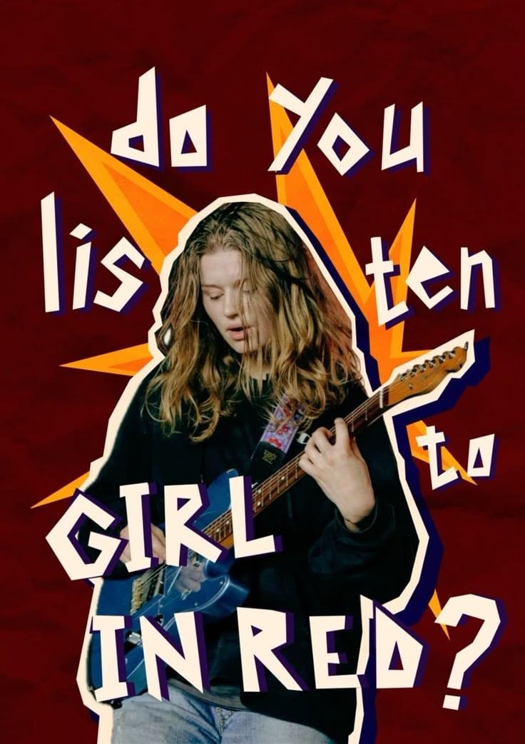 Girl in Red poster