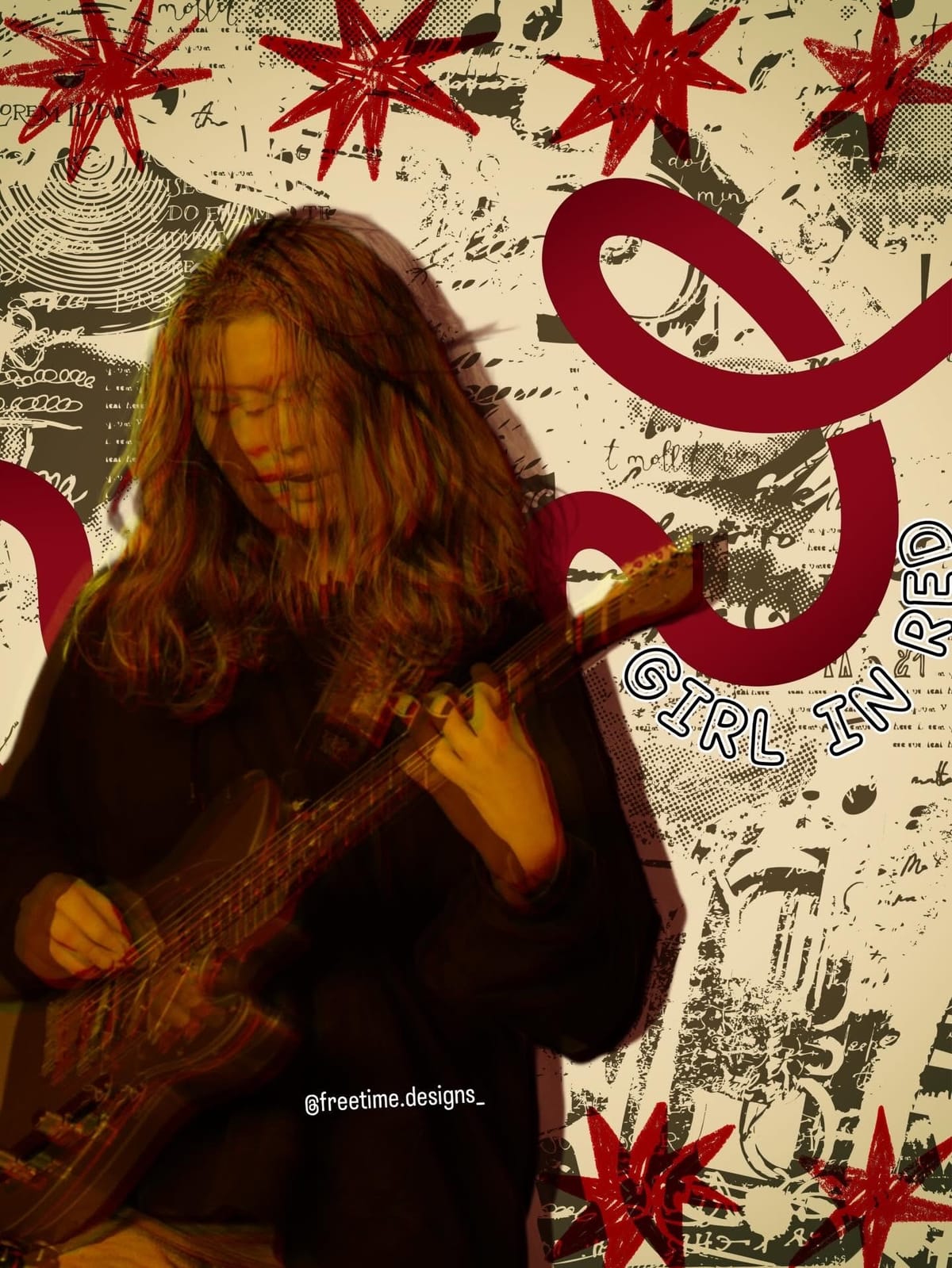 GIRL IN RED POSTER