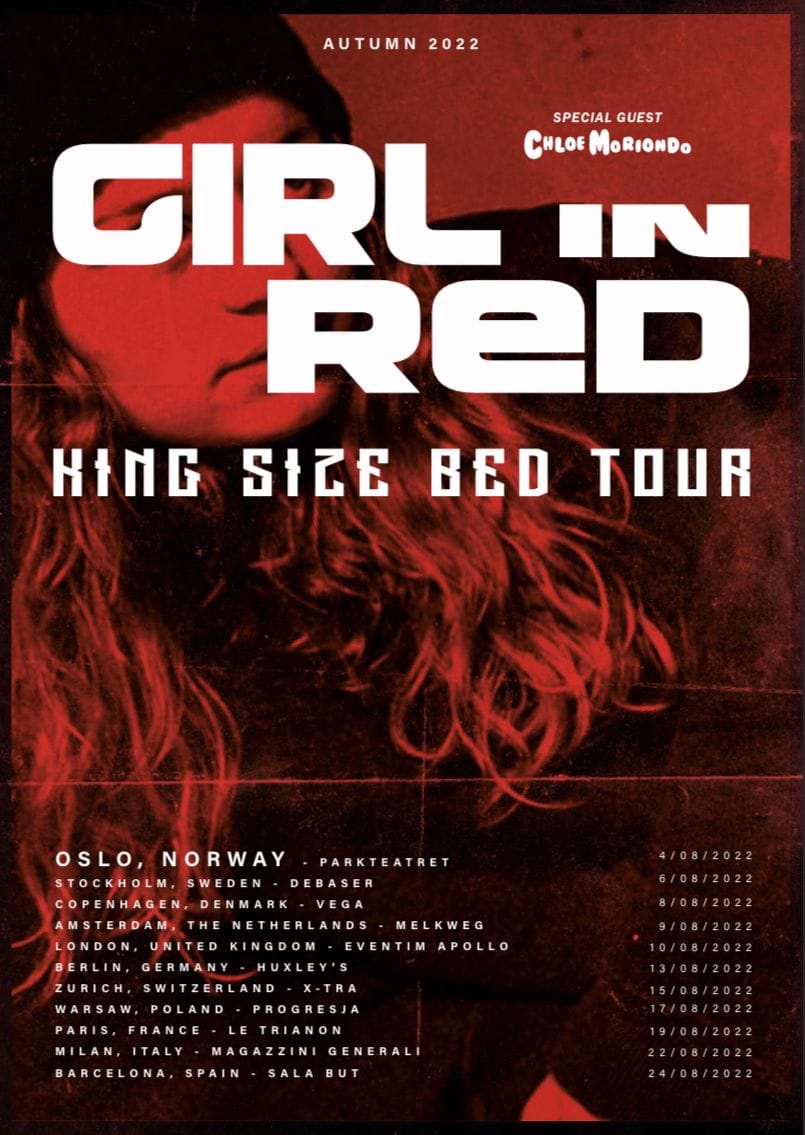 Girl in Red concertposter