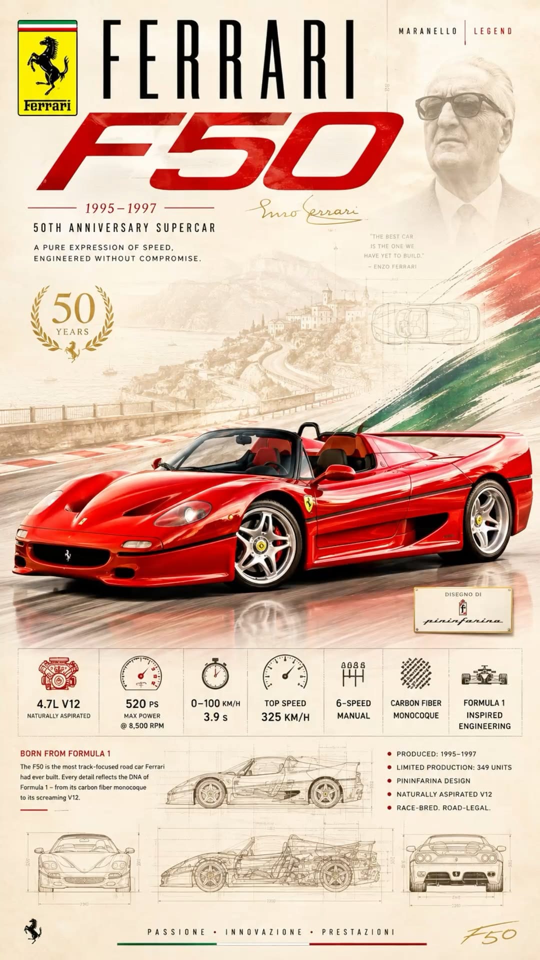 Ferrari F50 🇮🇹  | USA 🇺🇸 Deals 👉🏽🔗