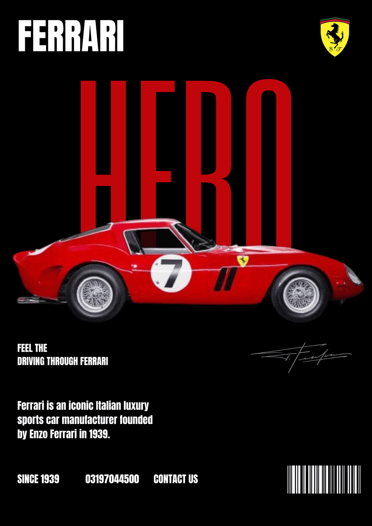 Ferrari poster