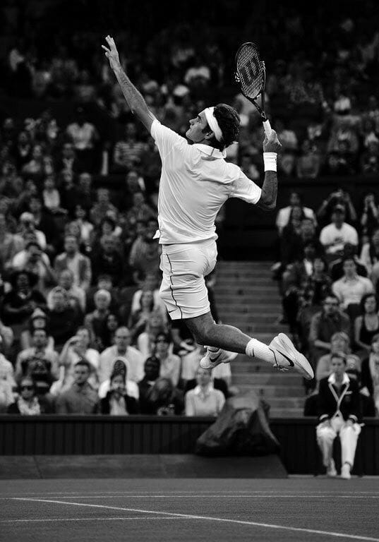 Federer poster