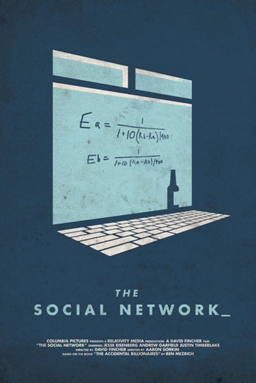 The Social Network poster