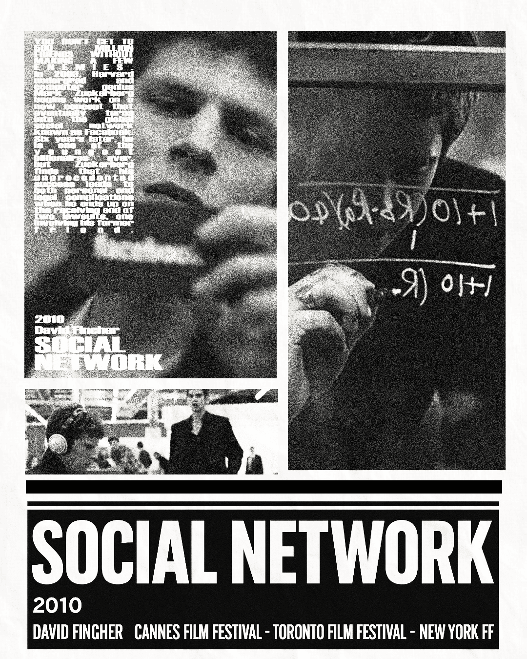 the social network - poster
