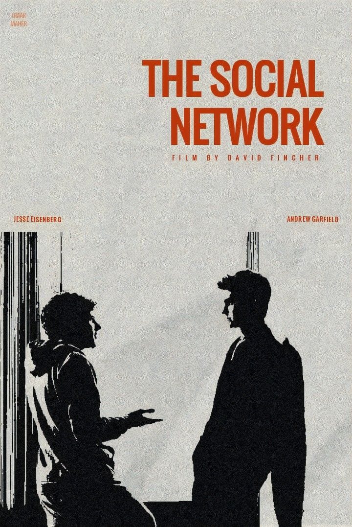 The social network 2010 alternative poster