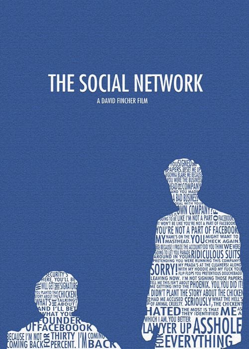 The Social Network poster